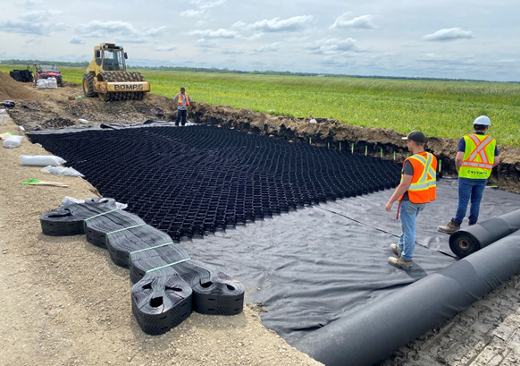 Geocell - Railbed Project