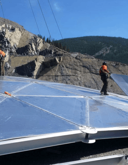 Geodesic Dome – Dry Lime Storage Facility