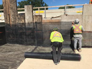 MD Box Culvert upper level lift grid installation.